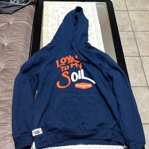 Navy blue Edmonton souvenir hoodie